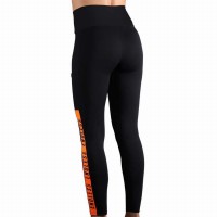 Mallas Endless Syncro Negro Naranja