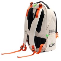 Mochila Lok Maxx Off-White Laranja