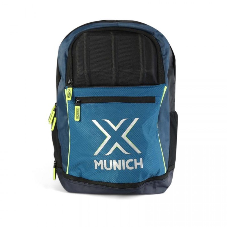 Mochila Monaco di Baviera Basic Azul Lima Fluor