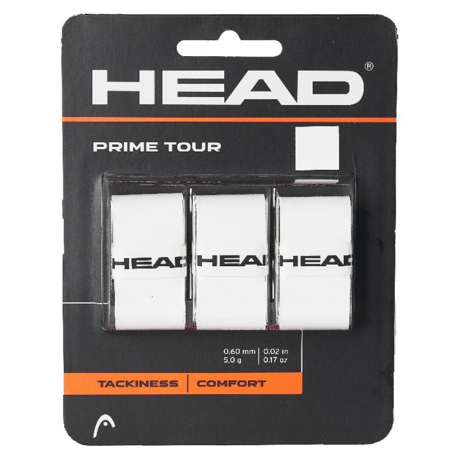 Overgrips Head Prime Tour 3 unita bianche