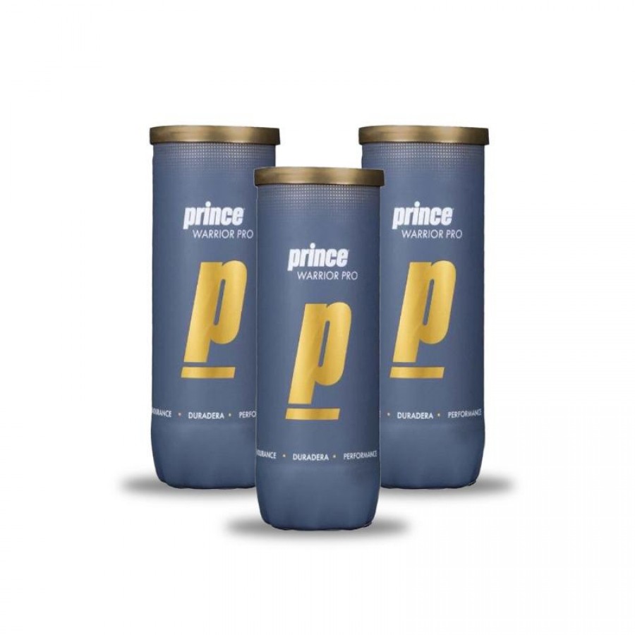 Pack of 3 Prince Warrior Pro Ball Canisters