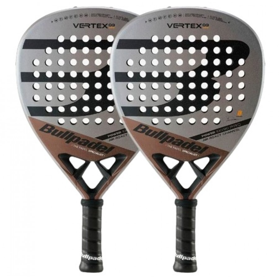 Pack Bullpadel Di Nenno Vertex 03 Comfort X2 Pelle