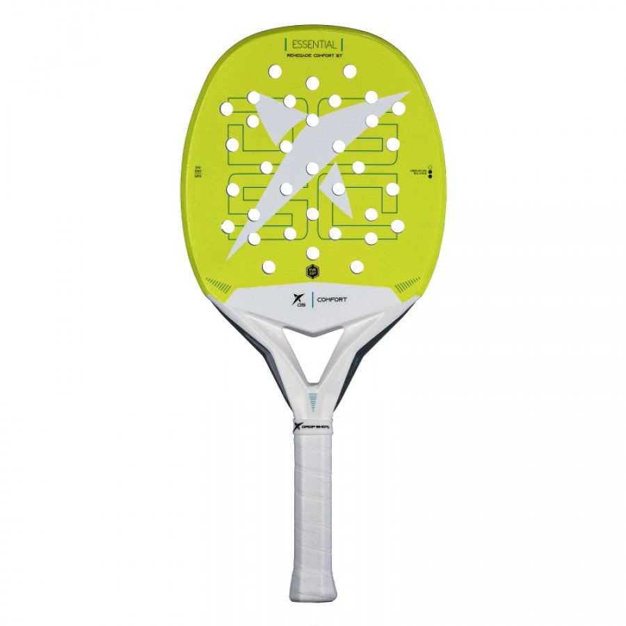 Renegade Comfort Yellow Drop Shot Beach Tennis Racket