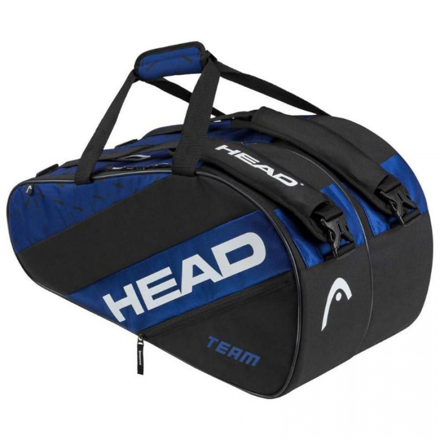 Sac de raquette Head Team L bleu noir