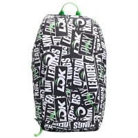 Borsa da padel Lok One DNA nera grigio scuro lime