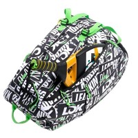 Lok One DNA Sac de Padel Noir Gris Fonce Citron Vert