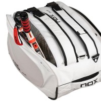 Borsa per racchette da padel Nox ML10 Team bianca grigia