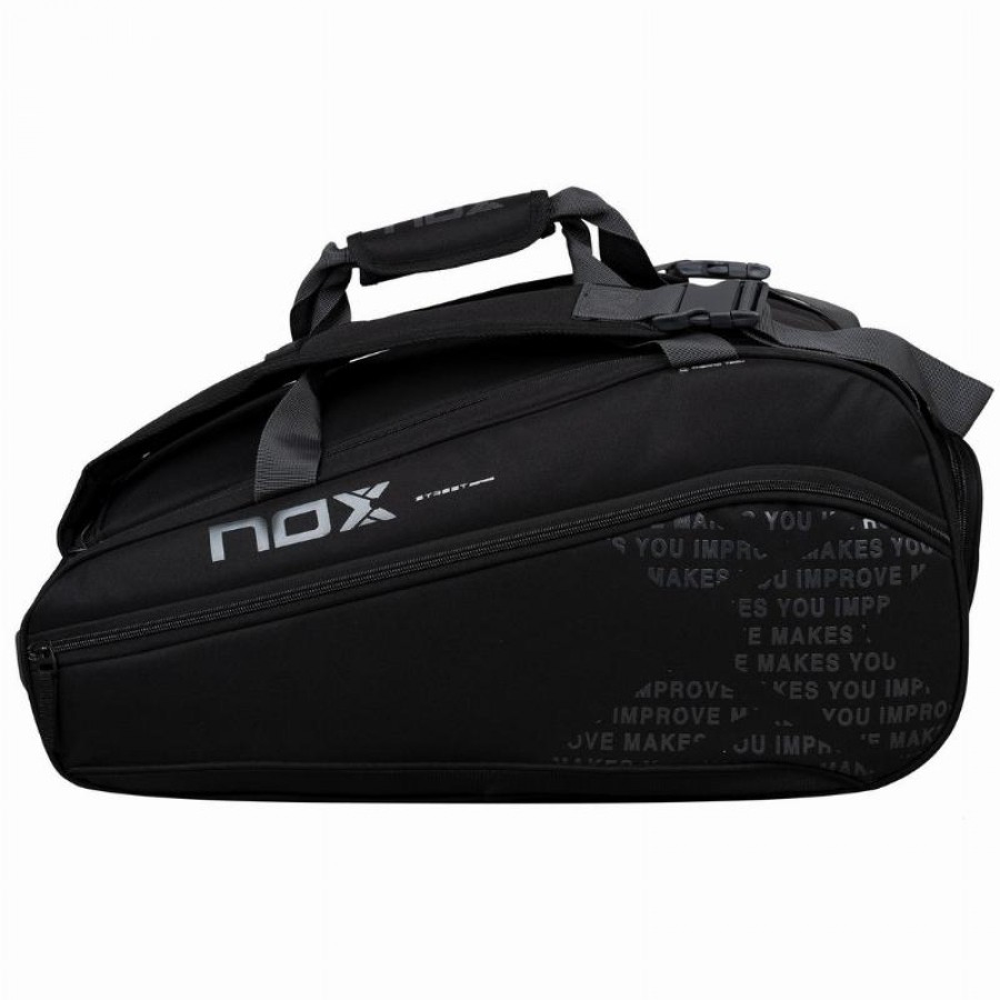 Nox Street Series Preto Cinza Raquete De Padel Bag