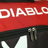 Siux Sanyo Diablo Borsa per racchette da padel rossa nera