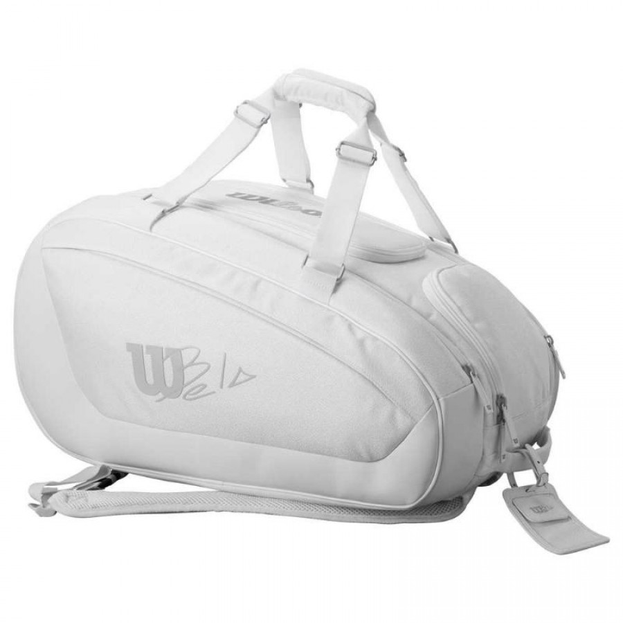 Sac de padel Wilson Bela Super Tour Blanc