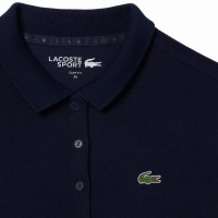 Polo Femme Lacoste Pique Bleu Marine