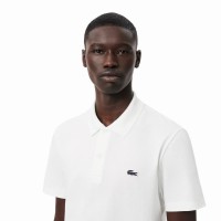 Lacoste Polo Regular Fit en coton blanc