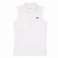 Polo Femme Lacoste Ultra Dry Blanc