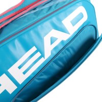 Head Tour Team 9R Supercombi Blue Pink Racket Bag