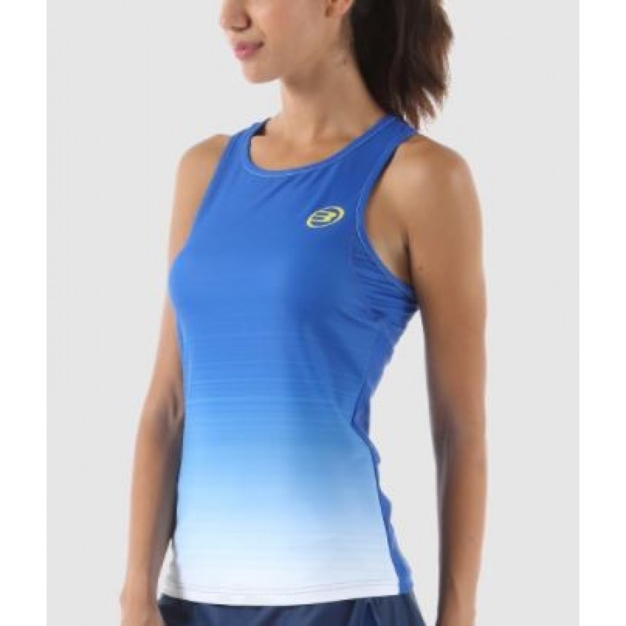 paddle abbigliamento BULLPADEL t-shirt cede blu inchiostro - Barata Oferta Outlet