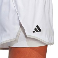 Pantaloncini Adidas Club Bianco Nero Donna