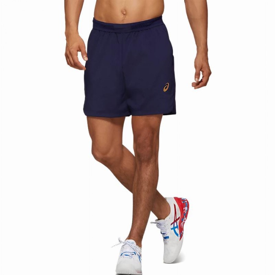 Pantaloncini Asics Tennis 7In Azul Peacoat