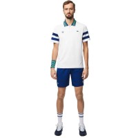 Lacoste Roland Garros Shorts Azul Branco Verde