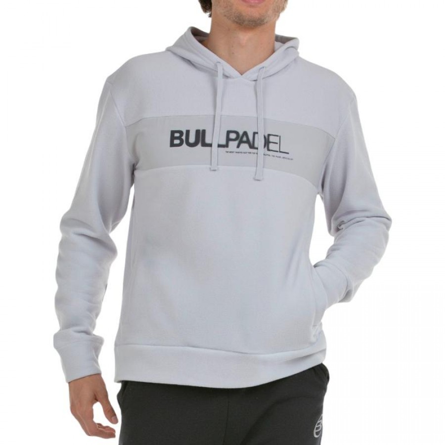 Sweat-shirt Bullpadel Bana Pearl Grey