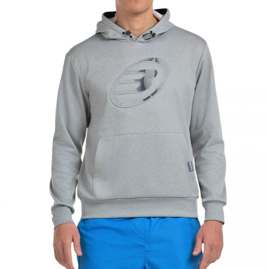 Sudadera Bullpadel Gomese Gris Medio Vigore