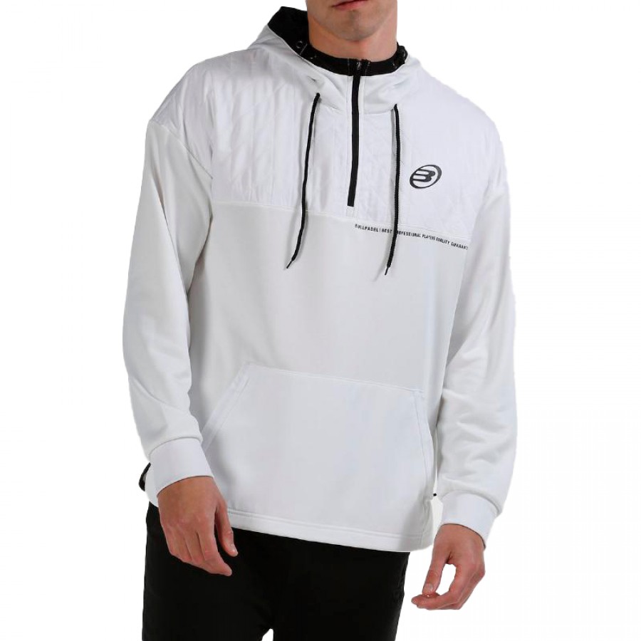 Sudadera Bullpadel Izote Blanco