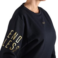 Sweat-shirt noir Endless Swell