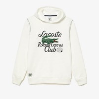 Sweatshirt Lacoste Sport Roland Garros Edition White Unisex