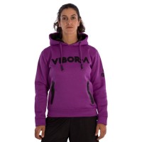 Sudadera Vibora Yarara Violeta Mujer