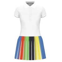 Head Vogue White Mix Dress