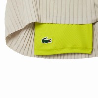 Robe Lacoste Ultra Dry Gris Blanc Jaune