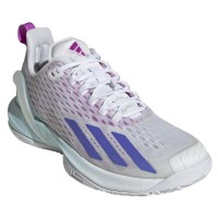 Tenis Adidas Adizero Cybersonic Branco Azul Aqua para Mulheres