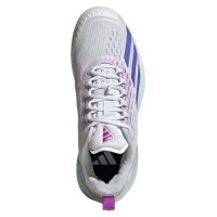 Tenis Adidas Adizero Cybersonic Branco Azul Aqua para Mulheres