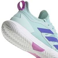 Adidas Adizero Ubersonic 4.1 Violet Bleu Baskets Femme