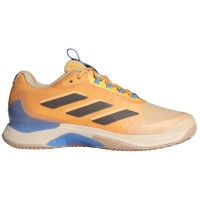 Adidas Avacourt 2.0 Clay Orange Black Blue Women''s Shoes