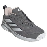 Adidas AvaFlash Clay Gray White Pink Women''s Sneakers