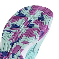 Adidas Courtflash Aqua Viola Blu Junior Scarpe da ginnastica