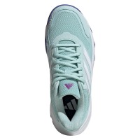 Tenis Adidas CourtJam Control 3 Aqua White para Mulheres