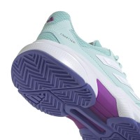 Tenis Adidas CourtJam Control 3 Aqua White para Mulheres