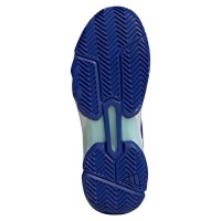 Tenis Adidas CourtJam Control 3 Branco Azul Aqua