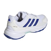 Adidas CourtJam Control 3 Bianco Blu Aqua Scarpe da ginnastica