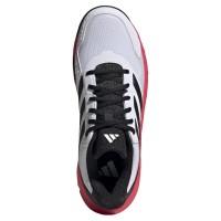 Adidas CourtJam Control 3 White Black Red Sneakers