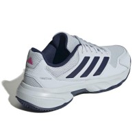 Baskets Adidas CourtJam Control 3 TERRE BATTUE Bleu