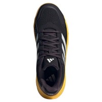 Chaussures Adidas CourtJam Control 3 Terre Battue Noir Argent Orange