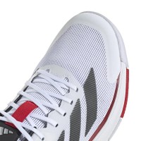 Zapatillas Adidas Crazyquick LS Padel Blanco Negro Rojo