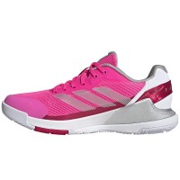 Adidas Crazyquick LS Padel Pink Silver Red Women''s Sneakers