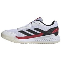 Zapatillas Adidas Crazyquick Padel Blanco Negro Rojo