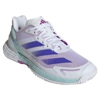 Adidas Defiant Speed 2 Bianco Blu Aqua Scarpe da ginnastica da donna