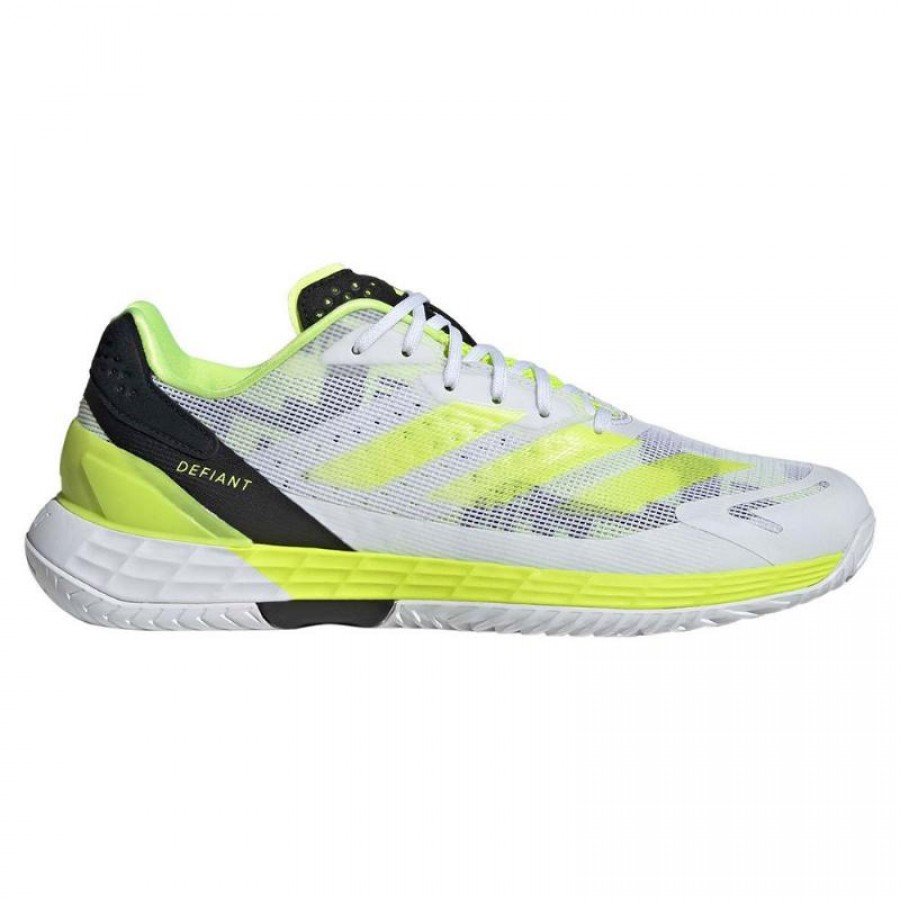 Adidas Defiant Speed 2 Tenis Branco Lime Fluor