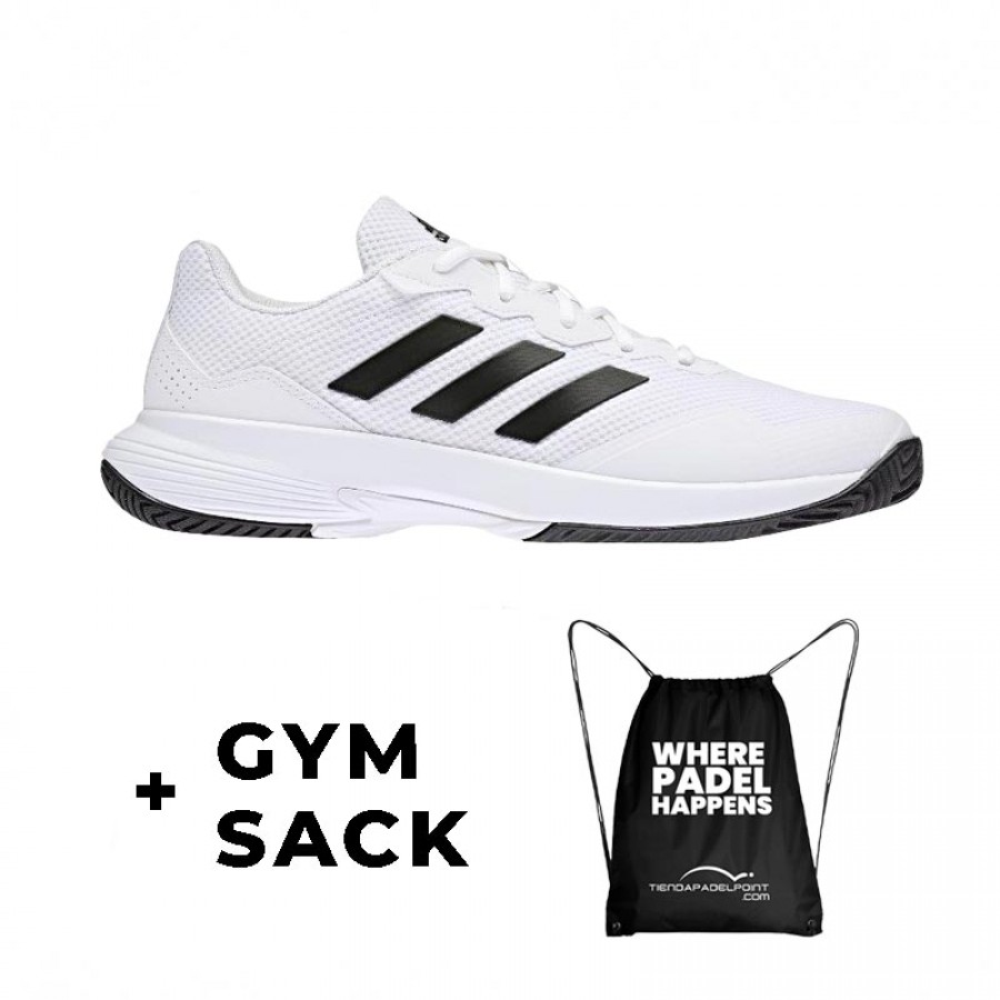 Zapatillas Adidas Gamecourt 2 Blanco Negro