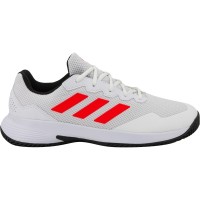 Adidas GameCourt 2 Bianco Rosso Nero Scarpe da ginnastica